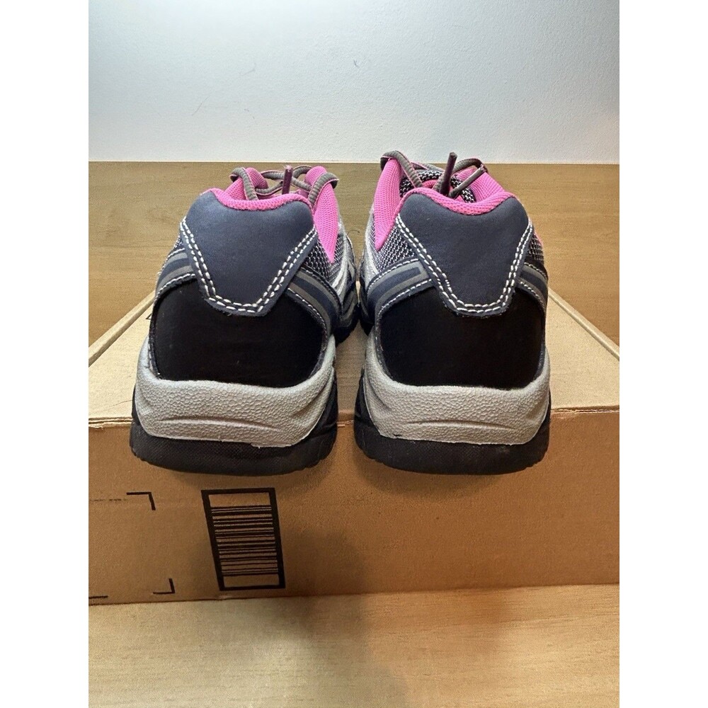Brahma Sacha Womens 9.5 Pink Gray Steel Toe Sneakers WWBR0340031 - Picture 8 of 10